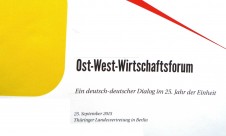 Das Ost-West-Wirtschaftsforum